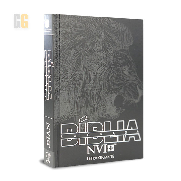Foto Bíblia Sagrada NVI - Letra Gigante | Leão Esboço