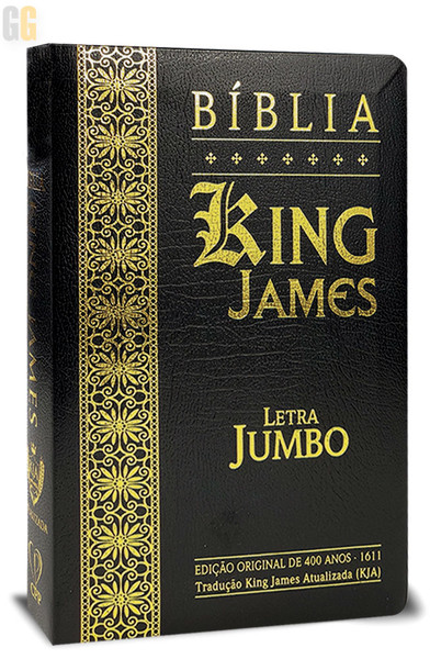 Foto Bíblia King James - Letra Jumbo | Preta