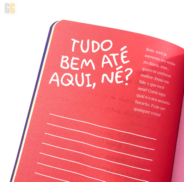 Foto Construa seu Diário | Capa Amarela
