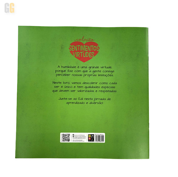Foto Humildade - Coleção Sentimentos e Virtudes | 2 a 6 anos | Capa brochura