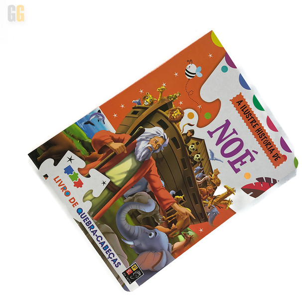 Biblia Infantil Livro Quebra-cabeca - 9786555478556