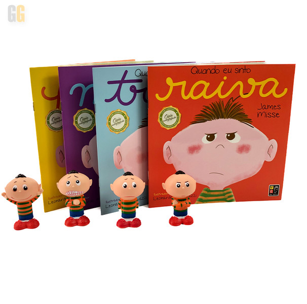 Foto Livro Infantil | Coleção Sentimentos e Emoções - 5 a 10 anos | Médio