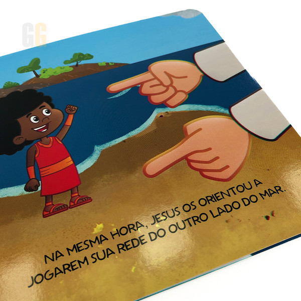 Foto Livro Infantil | 3 Palavrinhas | Com qr-code para cantar e dançar | Onde estão os peixes?