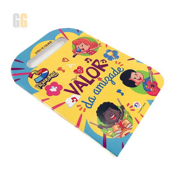 Foto Livro Infantil de Colorir | 3 palavrinhas - Idade 4+