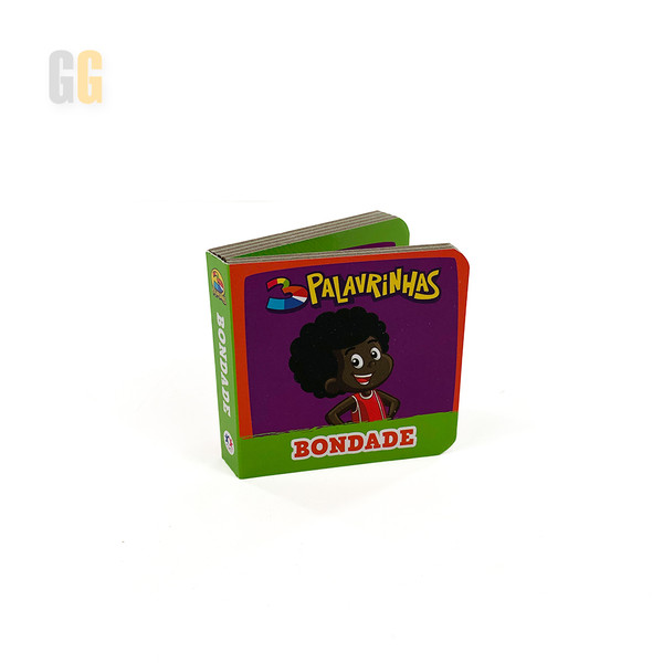 Foto Box Infantil com 6 Mini Livros 3 Palavrinhas | Idade 3+