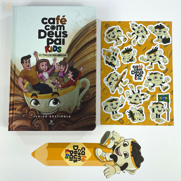 Café com Deus Pai Kids - Um Tempo de Descobertas 2024 - Junior