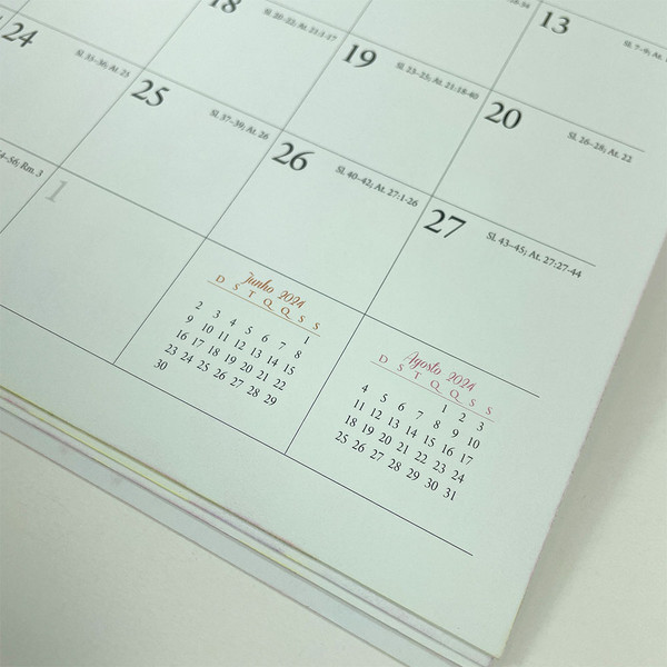 Foto Calendário de Parede Pão Diário | 2024 Terras Bíblicas