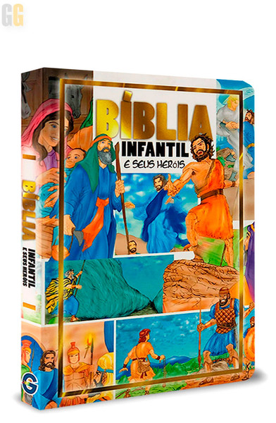 Foto Bíblia Infantil e Seus Heróis | Pack 10 Unidades - (Idade 4+)