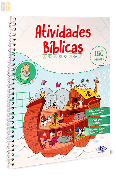 Kit 365 Caça-Palavras com Histórias Bíblicas + 365 Atividades