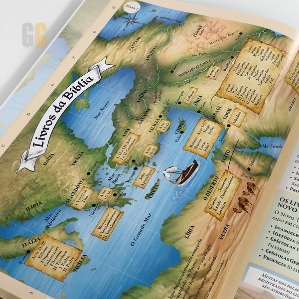 Foto Atlas Bíblico Totalmente Ilustrado | A partir de 6 anos