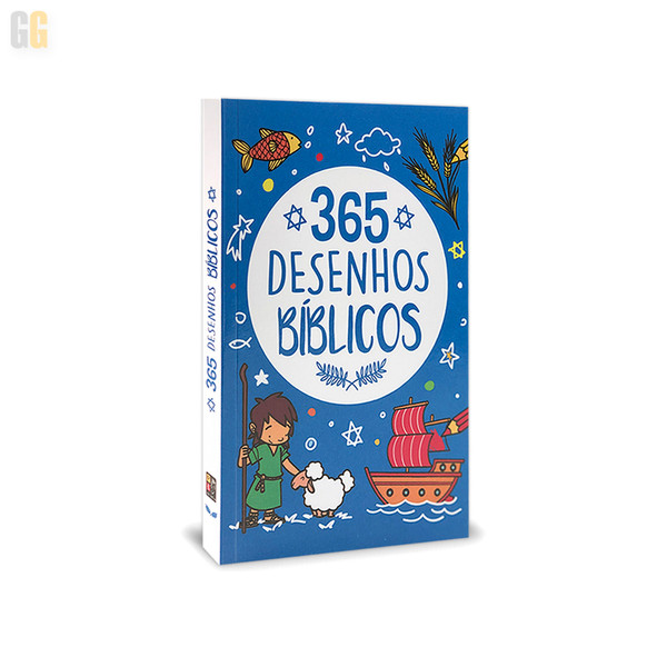 Foto 365 Desenhos Bíblicos + 365 Atividades Bíblicas + 365 Histórias Bíblicas para ler e ouvir - Com QR Code