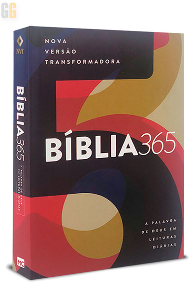 Foto Bíblia Sagrada 365 NVT | Capa Quadros Brochura