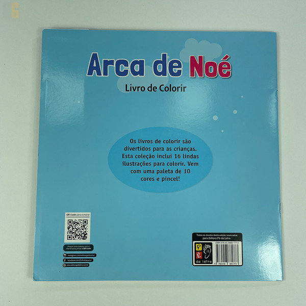Foto Livro Infantil de Colorir | Arca de Noé