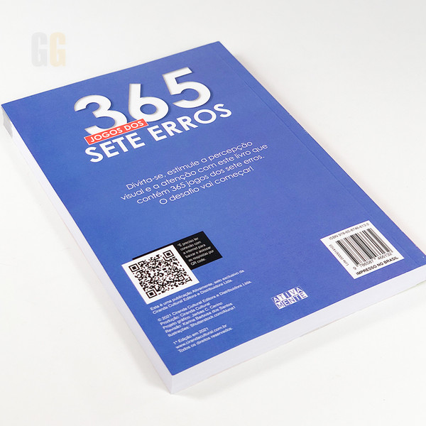 Livro: Sete Erros + 365 Jogos Divertidos 2