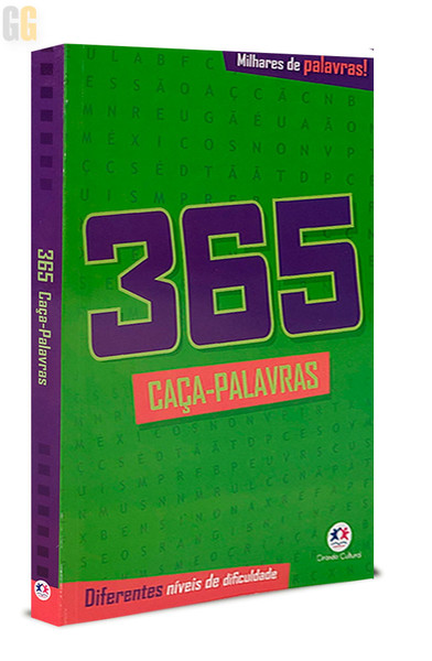 Pack 10 Livros  365 Caça Palavras Bíblico