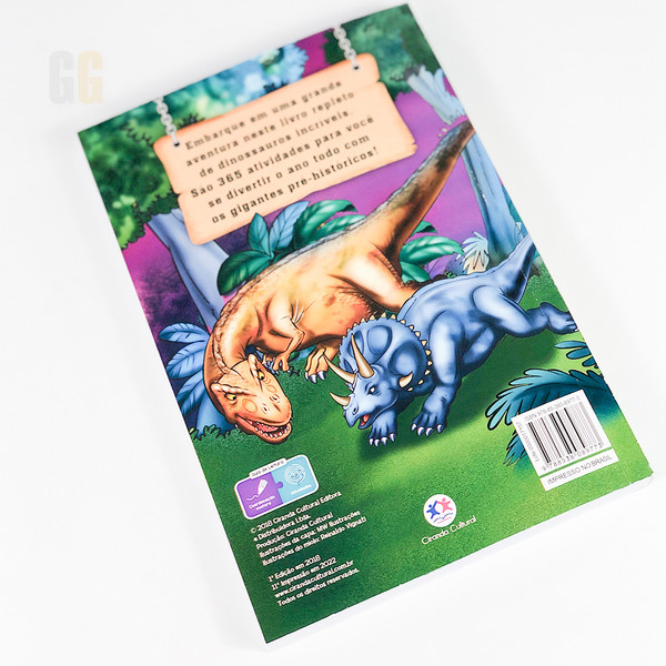 LIVRO 365 ATIVIDADES DE DINOSSAUROS