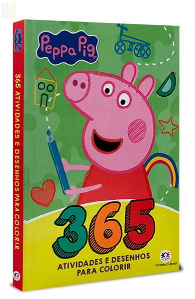 365 Atividades e Desenhos para colorir - Peppa Pig