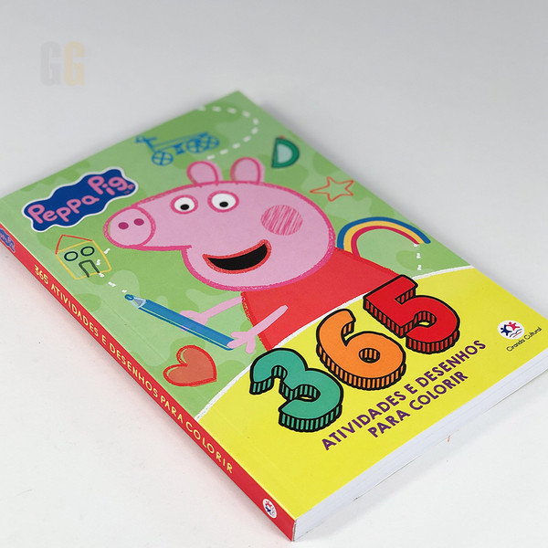 Livro: 365 Atividades e Desenhos Para Colorir - Peppa Pig