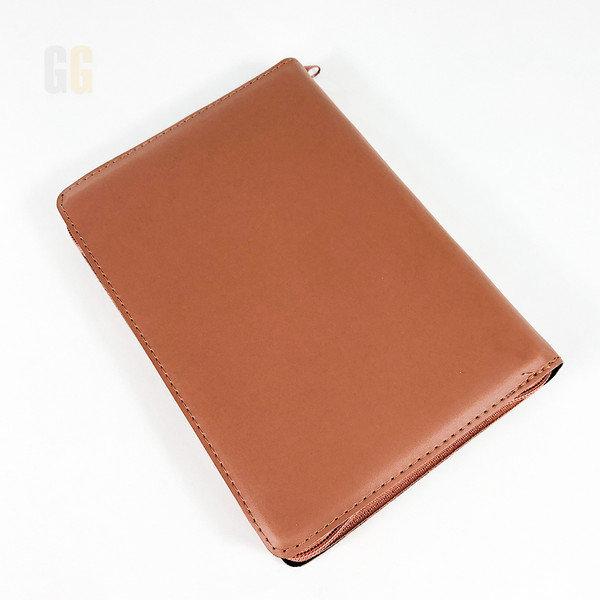 Foto Bíblia O Poder da Oração | Revista e Corrigida | Com zíper e índice lateral | Caramelo