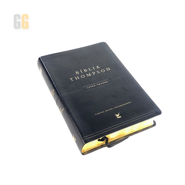  Biblia Thompson AEC - Letra Grande - Em Portugues do Brasil -  Luxo Preta - Concordancia - Mapas - Estudos Biblicos: 9788000003634: Libros