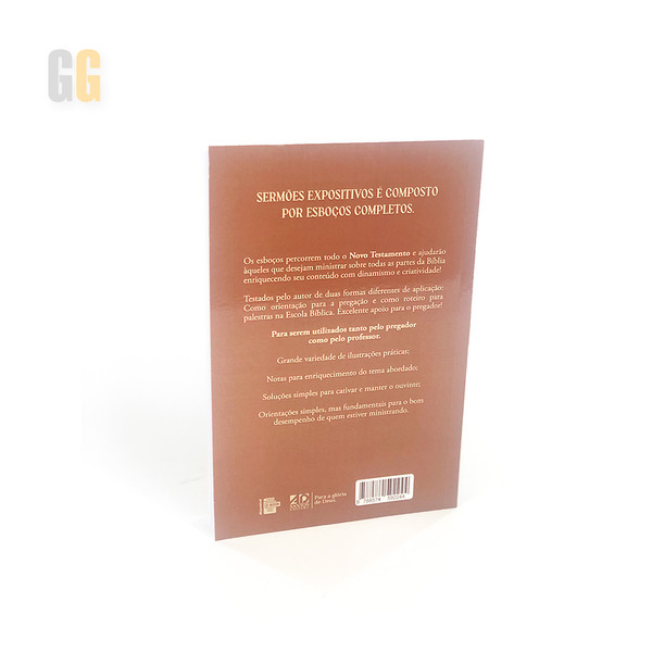 Foto Combo 3 Livros - Esboços Bíblicos Completos