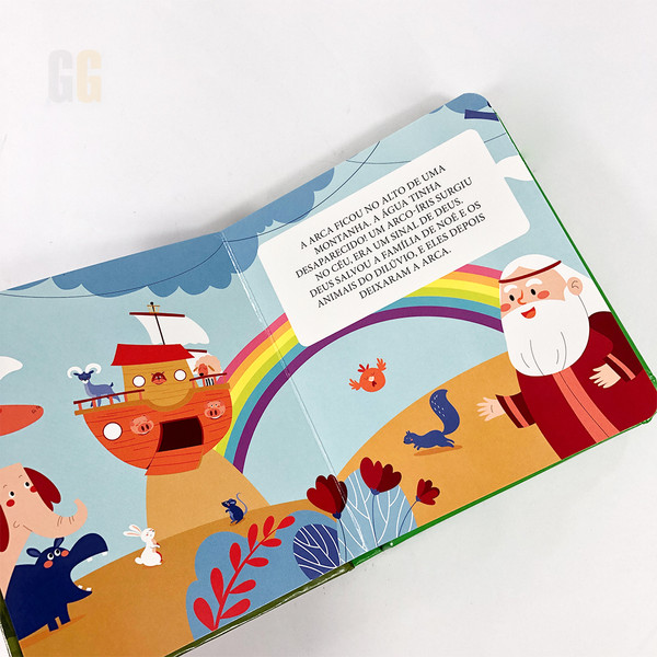 Foto Minha Primeira Bíblia | Capa Almofadada, ideal para bebês