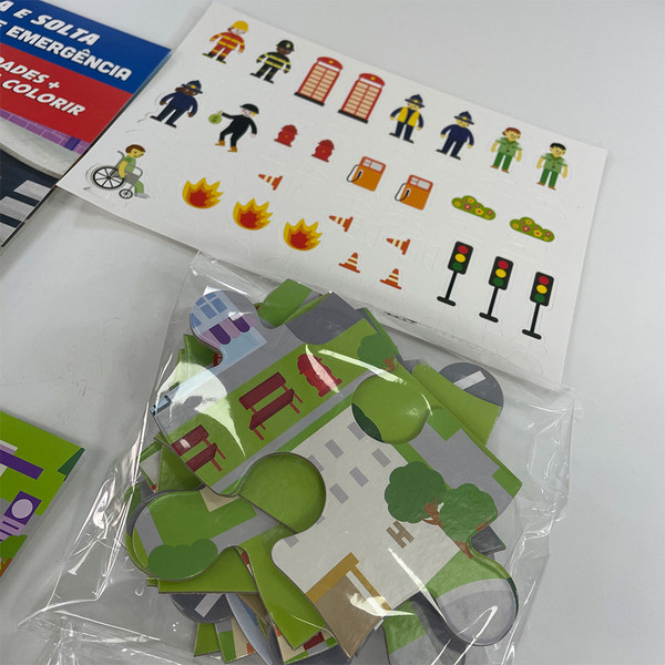 Foto Carrinho Puxa e Solta | Veículos de Emergência