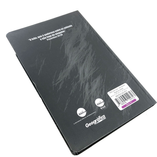 Foto Bíblia NVI | Rugido da Verdade - Semi Luxo