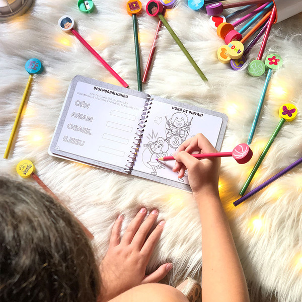 Foto 3 Palavrinhas - Kit Borrachas Divertidas