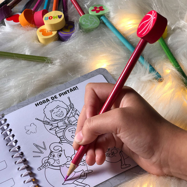 Foto 3 Palavrinhas - Kit Borrachas Divertidas