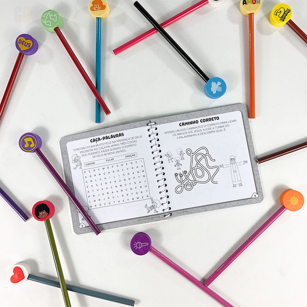 Foto 3 Palavrinhas - Kit Borrachas Divertidas