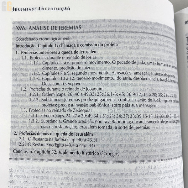 Foto Bíblia de Estudo Explicada | ARC | Capa Luxo - Vinho