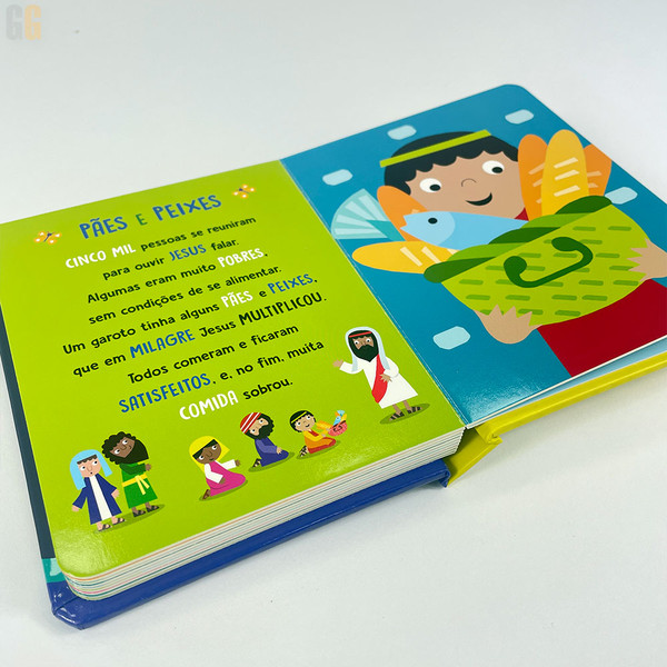 Foto Minha Primeira Bíblia Ilustrada com Alça | +4 Anos