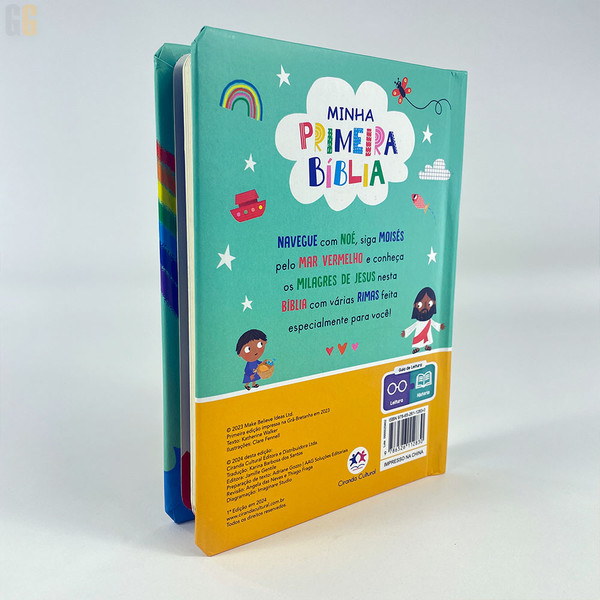 Foto Minha Primeira Bíblia com Alça | 4+ Anos