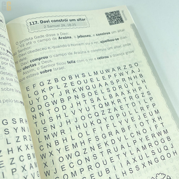 Foto 365 Caça Palavras com Histórias Bíblicas