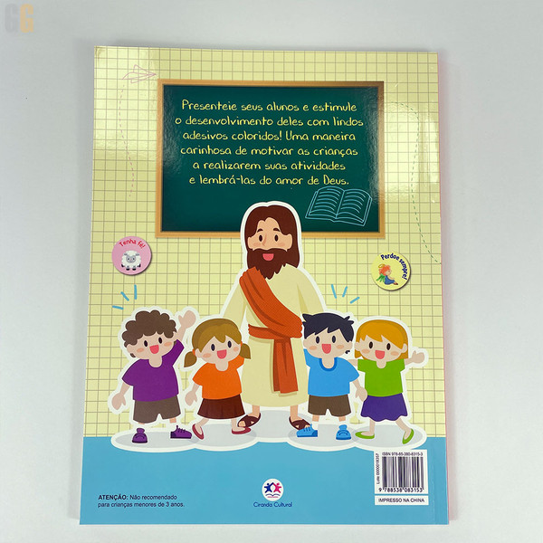 Foto 1500 Adesivos com Mensagens Bíblicas