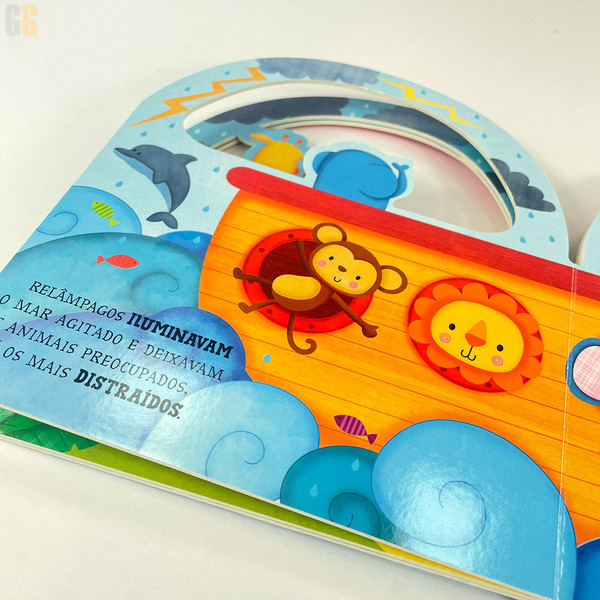 Foto Livro infantil Cartonado A arca de Noé | Idade 4+
