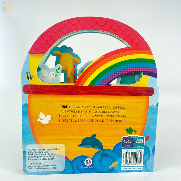 Foto Livro infantil Cartonado A arca de Noé | Idade 4+