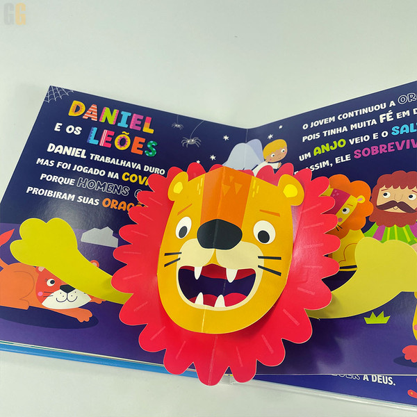 Foto Livro Infantil Pop-Up | Histórias Bíblicas