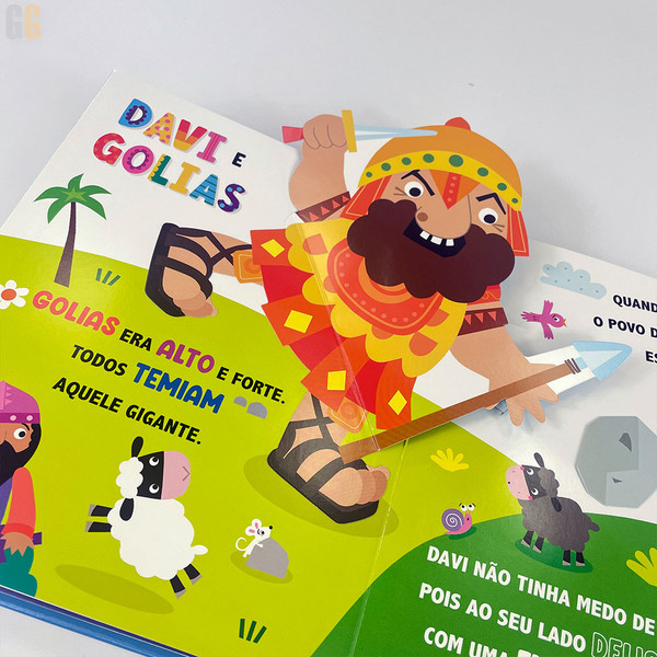 Foto Livro Infantil Pop-Up | Histórias Bíblicas