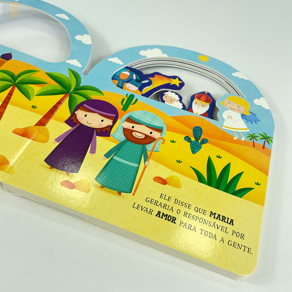 Foto Livro Infantil Cartonado | O nascimento de Jesus | Idade 4+