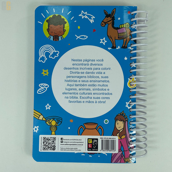 Foto Desenhos Bíblicos Espiral | Idade 2+
