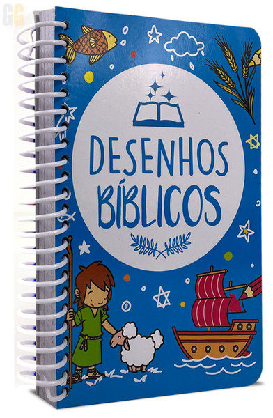 Foto Kit Infantil | Desenhos Bíblicos + Atividades Bíblicas | Espiral