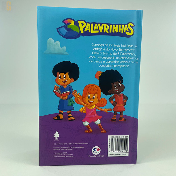 Foto Bíblia para Crianças | 3 Palavrinhas