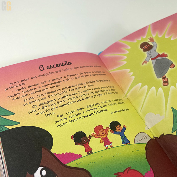 Foto Bíblia para Crianças | 3 Palavrinhas