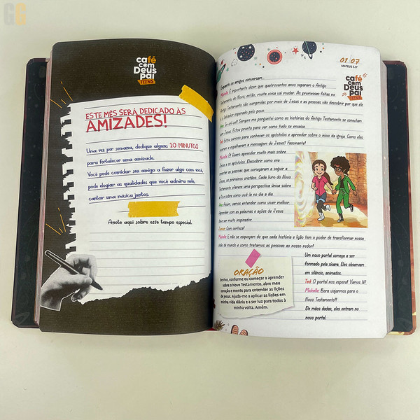 Foto Café com Deus Pai 2025 - Teens: Viagem no Tempo