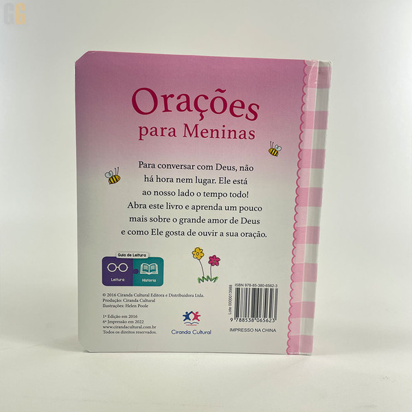 Foto Orações para Meninas - Capa Almofadada