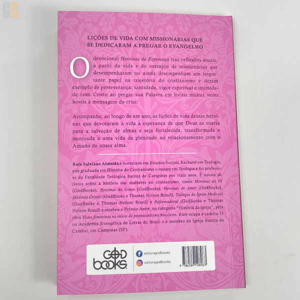 Foto Heroínas da Esperança - Rute Salviano Almeida