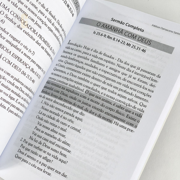 Foto Combo 3 Livros - Esboços Bíblicos Completos