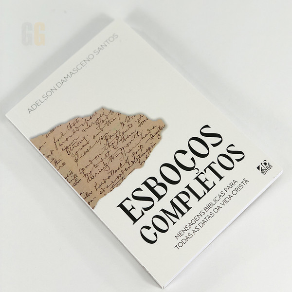 Foto Combo 3 Livros - Esboços Bíblicos Completos